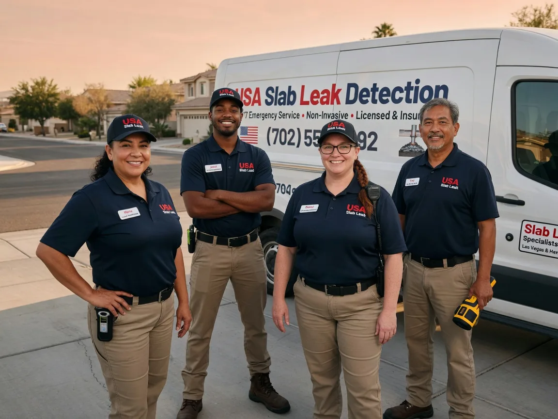 Slab Leak Repair company in De Land, IL